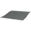Replacement Canopy for 10x10 Pergola Dark Gray UV Protection Easy Install 84C-038 Series