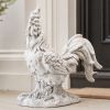 Large Magnesium Oxide Decorative Sculpture, Elegant Garden Statue for Indoor & Outdoor DÃ©cor