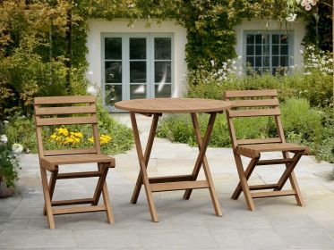 Wooden Conversation Set, Chester Alabama 3-pc Set