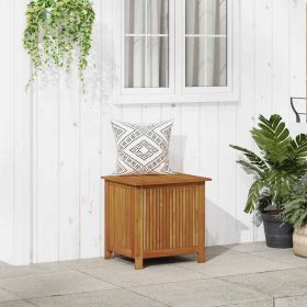 Patio Storage Box 23.6"x19.7"x22.8" Solid Wood Acacia