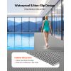 Drainage Mat, 3 x 16.4 ft, PVC Non Slip Commercial Floor Mat, Wet Area Water Drain Splash Matting Hollow Doormat Roll