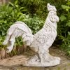 Large Magnesium Oxide Decorative Sculpture, Elegant Garden Statue for Indoor & Outdoor DÃ©cor