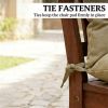 Bench cushion, outdoor swing cushion, beige(Cushion only)