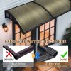 2 Pack 40x40 INCH Window Awning