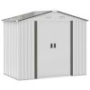 Steel Storage Shed Garden Tool house 7' x 4' White-AS ( Amazon Shipping)Prohibited by WalMart