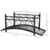 Vintage Style Garden Bridge 40.25 Inches for Garden